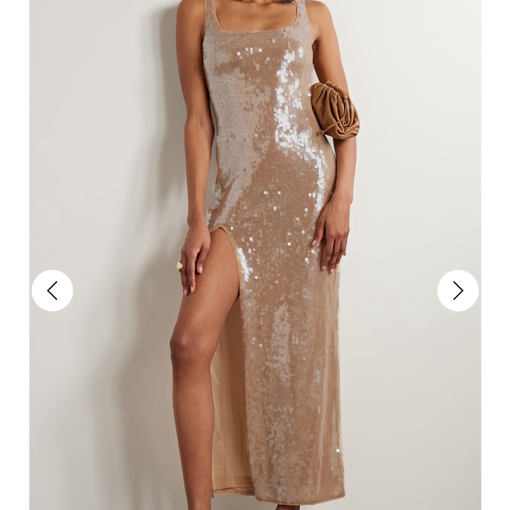 STAUD
Le Sable sequined maxi dress